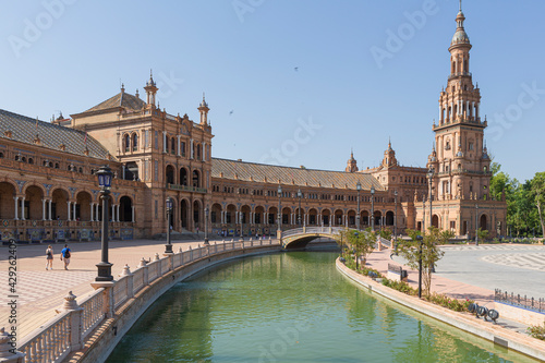 Plaza de España,Seville, Andalusia, Spain