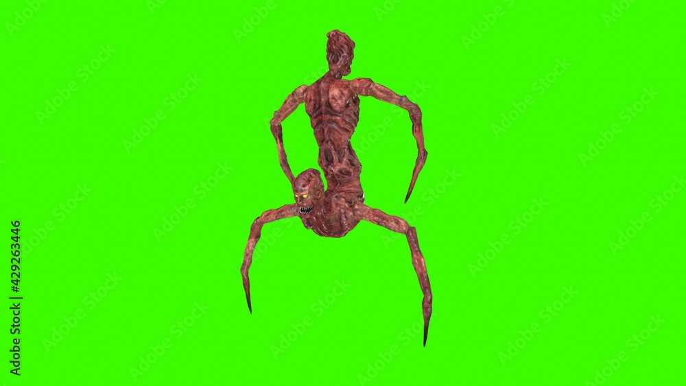 Fototapeta premium Siamese twins 3d render