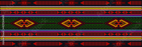  Ornament  is made in bright, juicy, perfectly matching colors. Ornament, mosaic, ethnic, folk pattern.