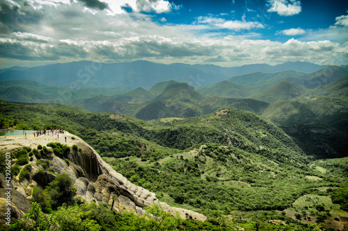 Canvas Print Hierve el agua, Oaxaca
