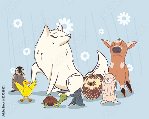 Animals icon group