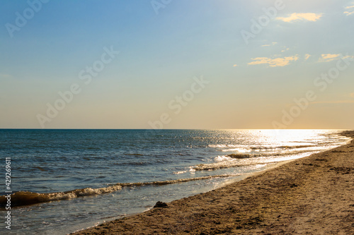 View of the Black sea in UKraine