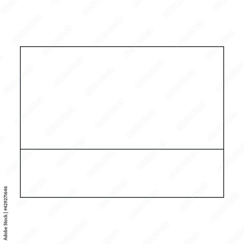 Symbol for washing equipment (front-loading dishwasher, glass washer, pot washer), consisting of black rectangles on a white background Symbol for washing equipment (front-loading dishwasher, glass washer, pot washer), consisting of black rectangles on a white background