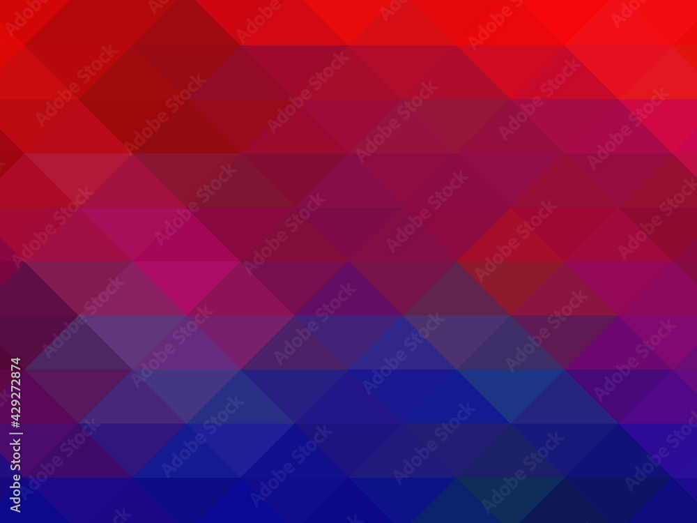 Triangular pixelation. Multi-colored pixel background. The texture consisting of multi-colored triangles. Triangular pixelation. Multi-colored pixel background. The texture consisting of multi-colored triangles.