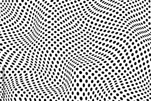 Fotografie Simple wavy background
