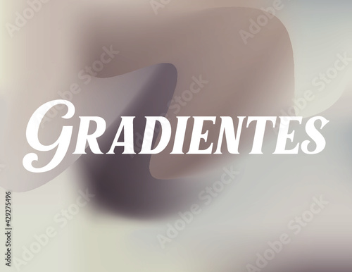 Gradientes con malla, editable.