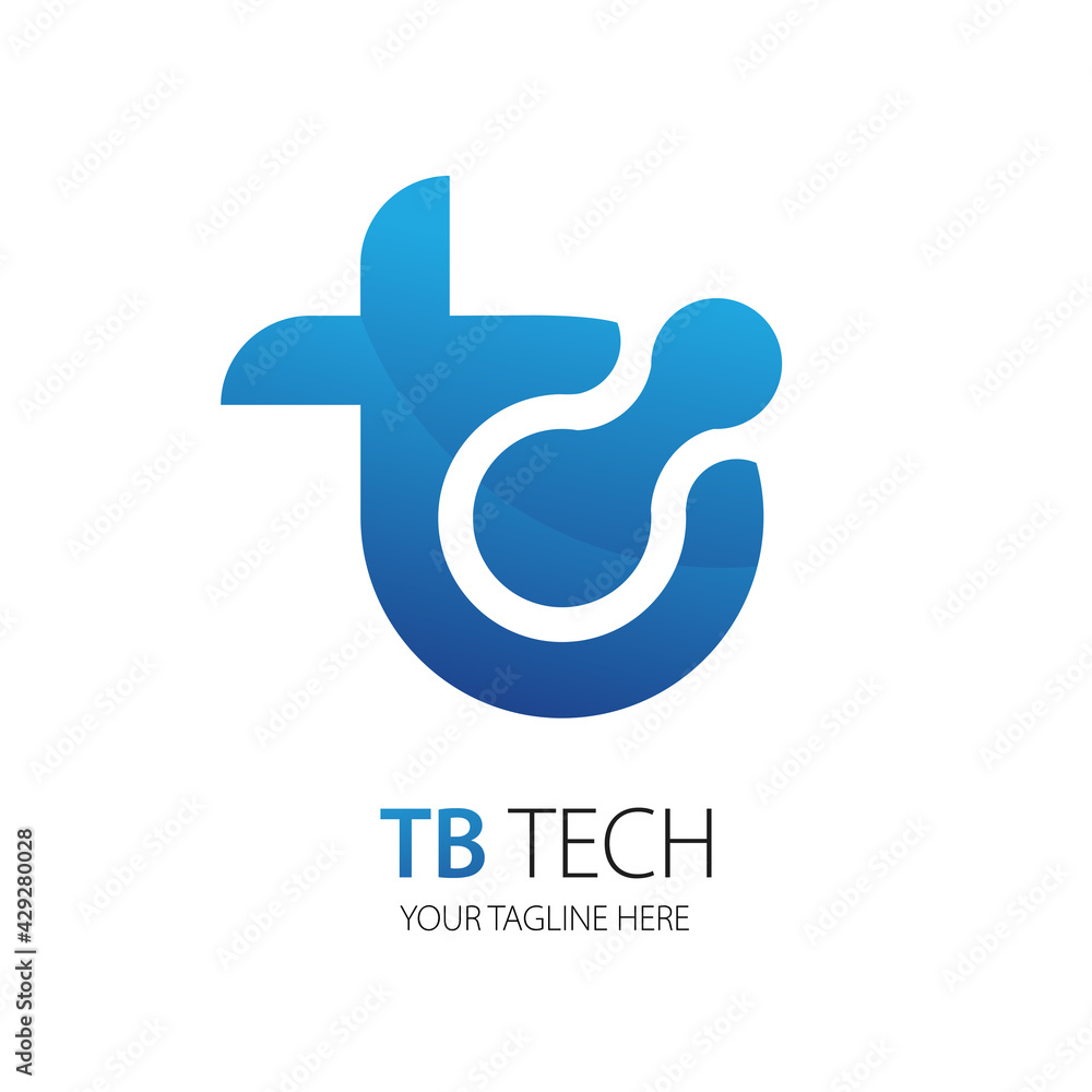 Creative TB Concept Logo Design Template Creative TB Concept Logo Design Template