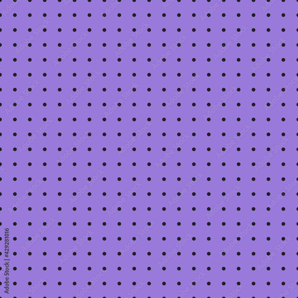 Black and purple Polka Dot seamless pattern. Vector background. Black and purple Polka Dot seamless pattern. Vector background.