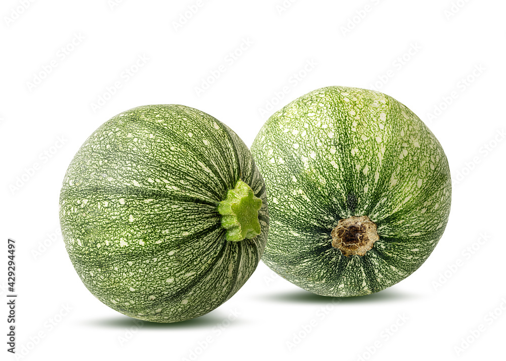 Zucchini isolated on white background with clipping path Zucchini isolated on white background with clipping path