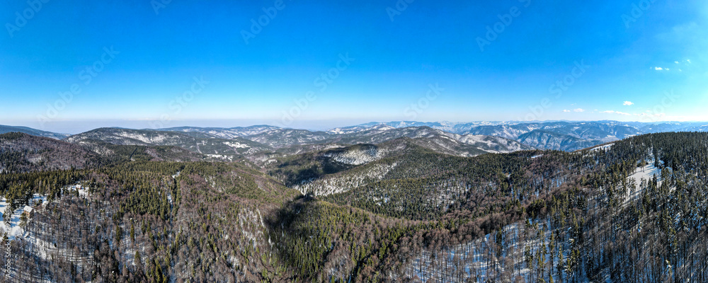 Byala Cherkva region at Rhodopes Mountain, Bulgaria