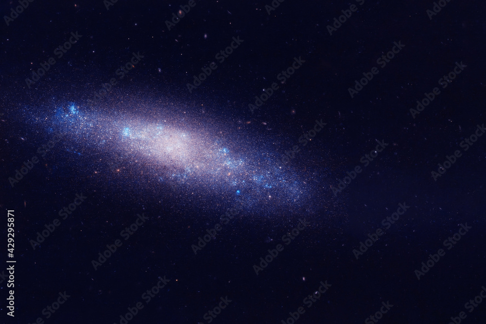 Beautiful space background. Elements of this image were furnished by NASA.