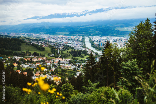 Ausblick auf Innsbruck 