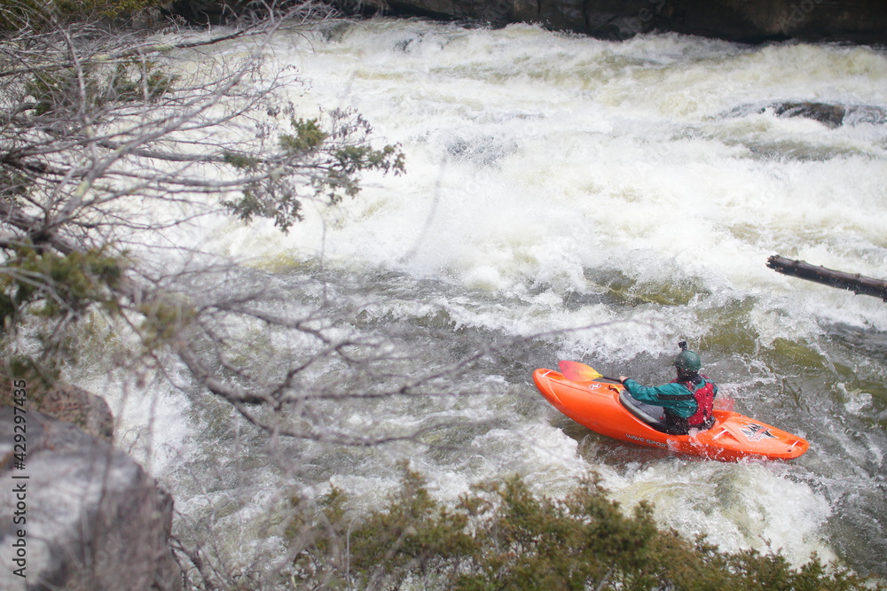 Bonnechere Falls kayaking