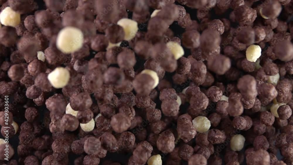 Chocolate Snack Explosion. Slow motion 500 fps Chocolate Snack Explosion. Slow motion 500 fps