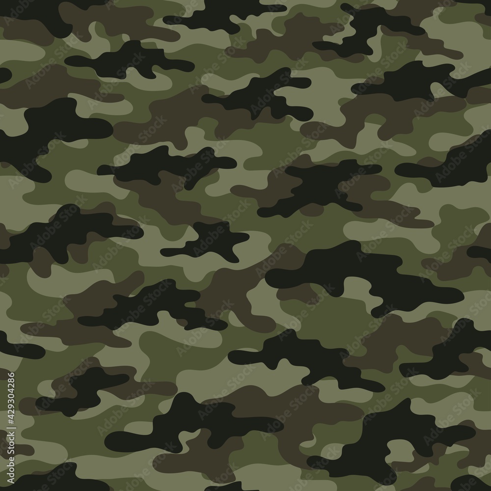 military green camouflage. vector seamless print. army camouflage for clothing or printing military green camouflage. vector seamless print. army camouflage for clothing or printing
