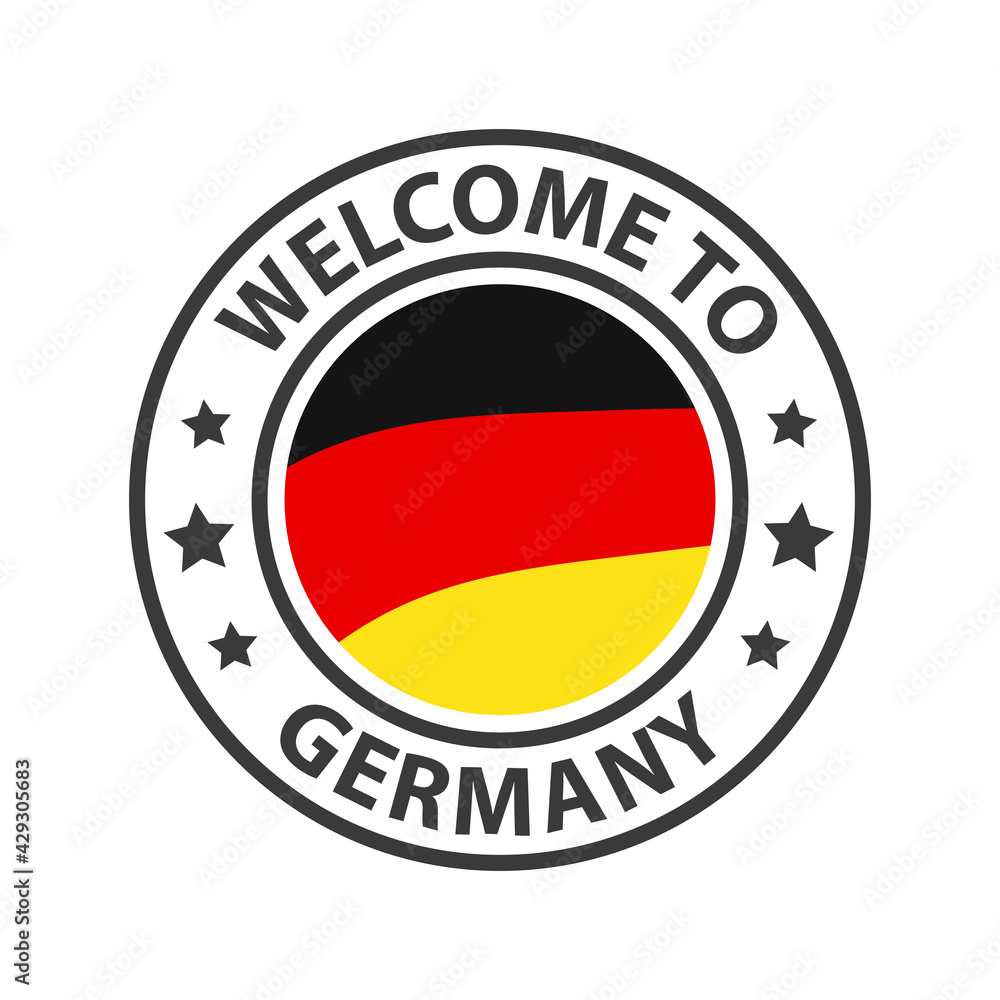 Welcome to Germany. Collection of icons welcome to. Welcome to Germany. Collection of icons welcome to.