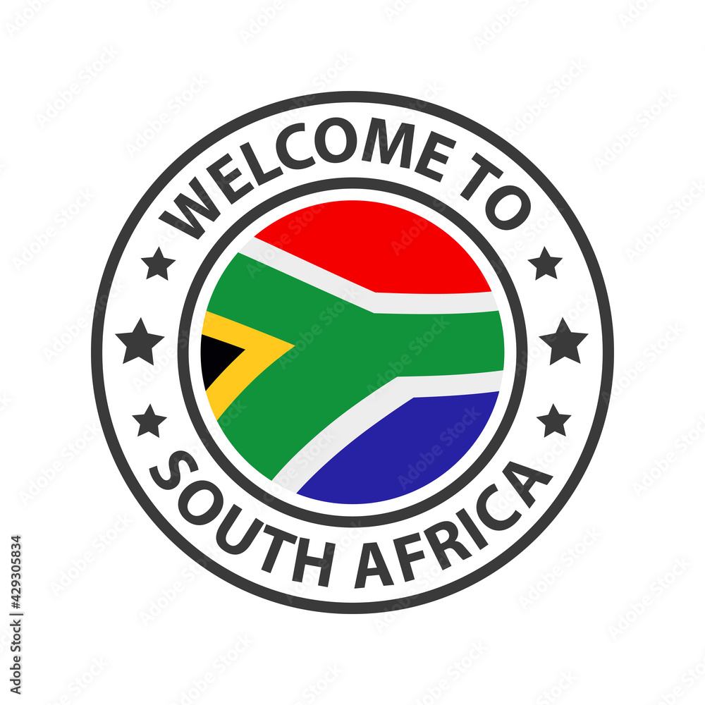Welcome to South Africa. Collection of icons welcome to. Welcome to South Africa. Collection of icons welcome to.