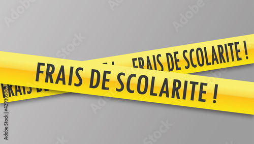Logo frais de scolarité.