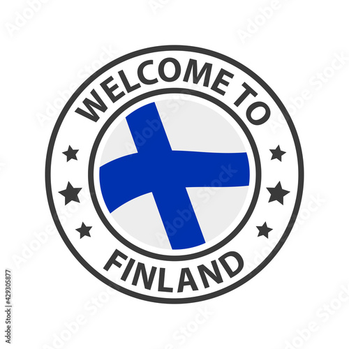 Welcome to Finland. Collection of icons welcome to.