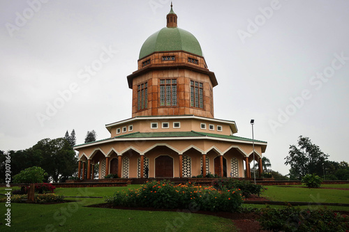 Bahai temple view in Kampala, Uganda