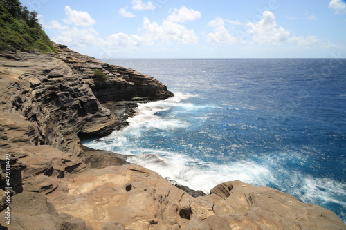 Hawaii Oahu Honolulu Spitting Cave