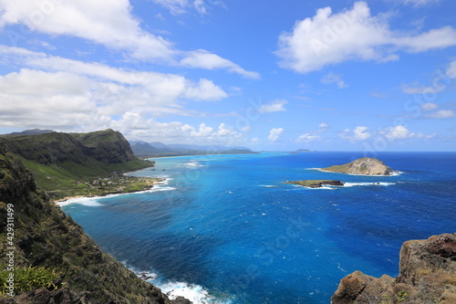 View from Makapu'u Lookout oahu Hawaii