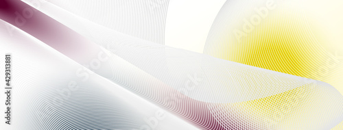 Copertina social, astratto, colore, business, linee.