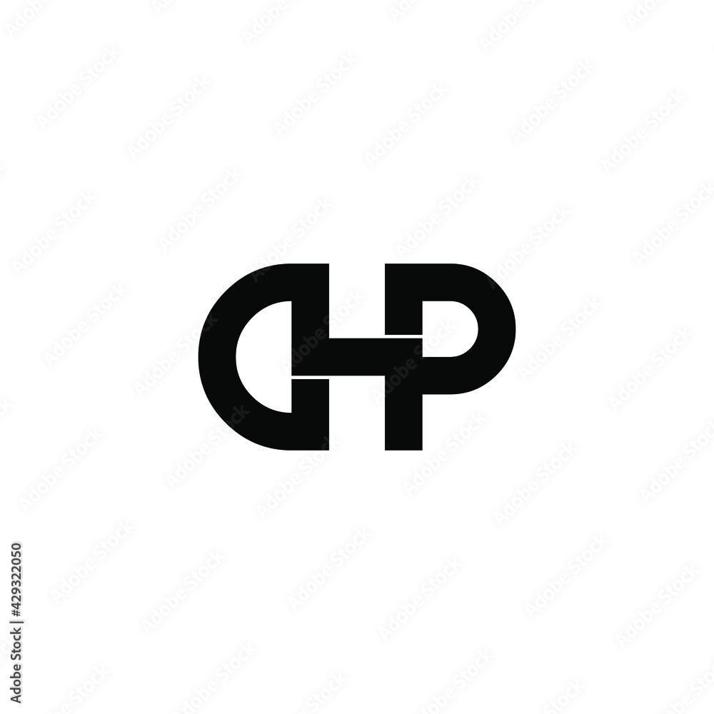 dhp letter original monogram logo design dhp letter original monogram logo design