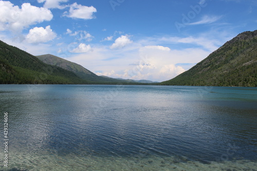 Multin lakes in the Altai Mountains