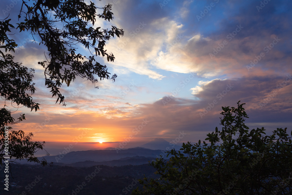 sunrise in the mountains sunrise in the mountains