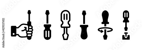 Screwdriver vector icon