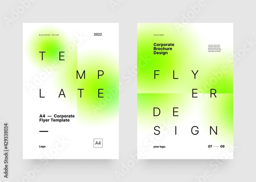 Corporate layout template for seminars, conference or any business related.