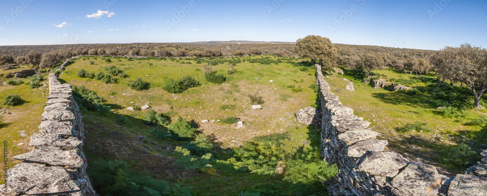 Tamusia archaeological site, Botija, Caceres, Extremadura