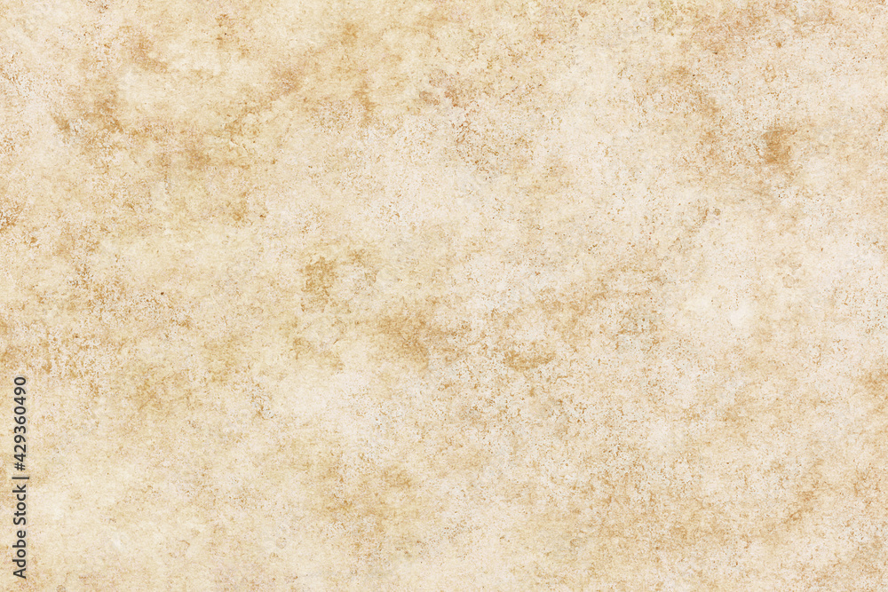 Foto de Parchment paper background. Coffee stains background. Brown splash  texture. Burned letter structure. Brown antique rustic stained paper  backdrop. Grunge spray brown stains. Ancient look. do Stock | Adobe Stock