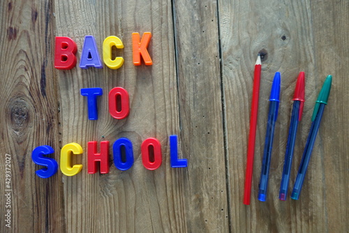 Canvas Print back to school