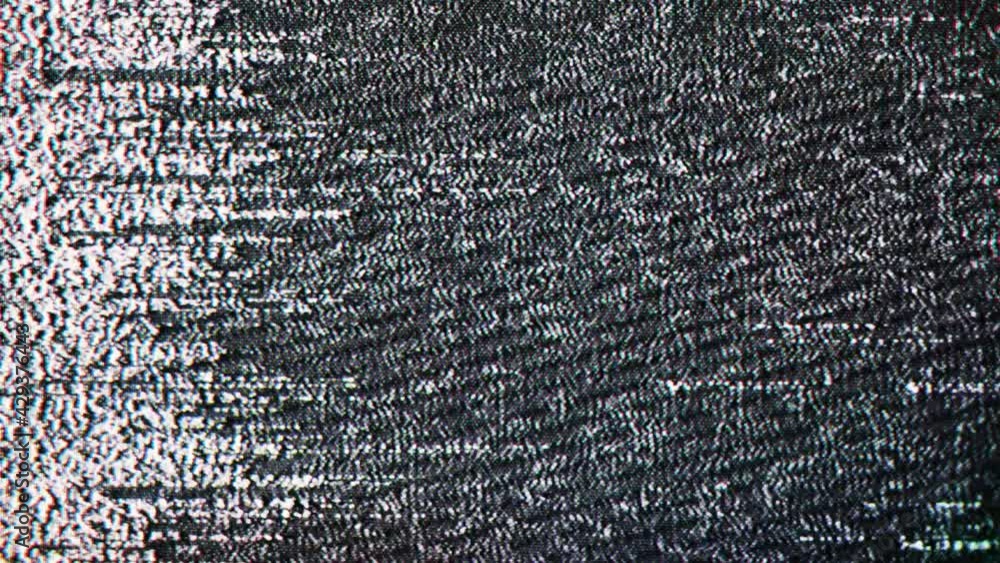 Television static and distortion Television static and distortion