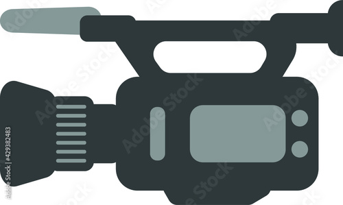 camera tv icon vector