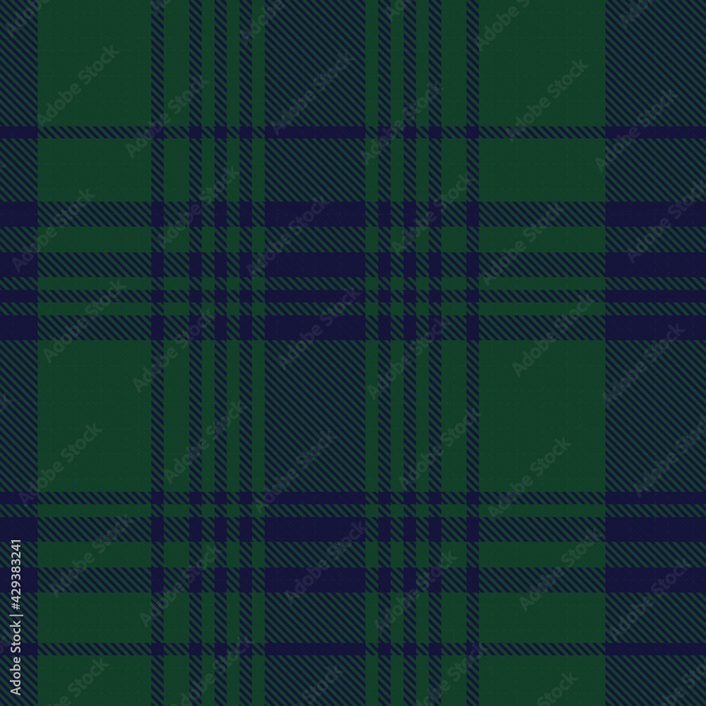 Fototapeta premium Christmas Ombre Plaid textured Seamless Pattern