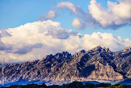 Montserrat mountain range, Spain.