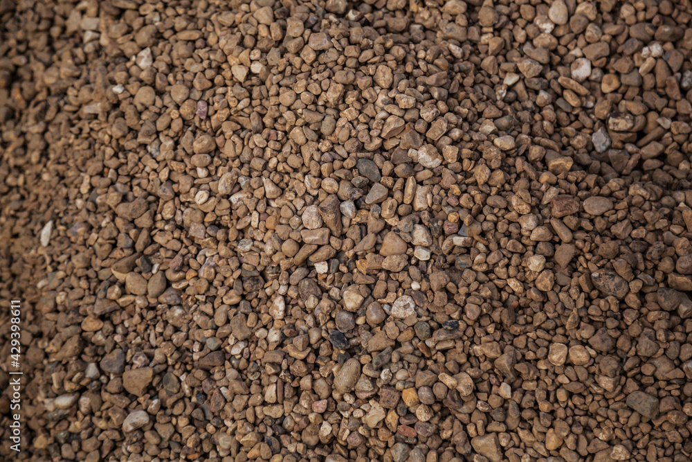 Image of stones, gravel, coarse-grained pebbles, close-up. Image of stones, gravel, coarse-grained pebbles, close-up.