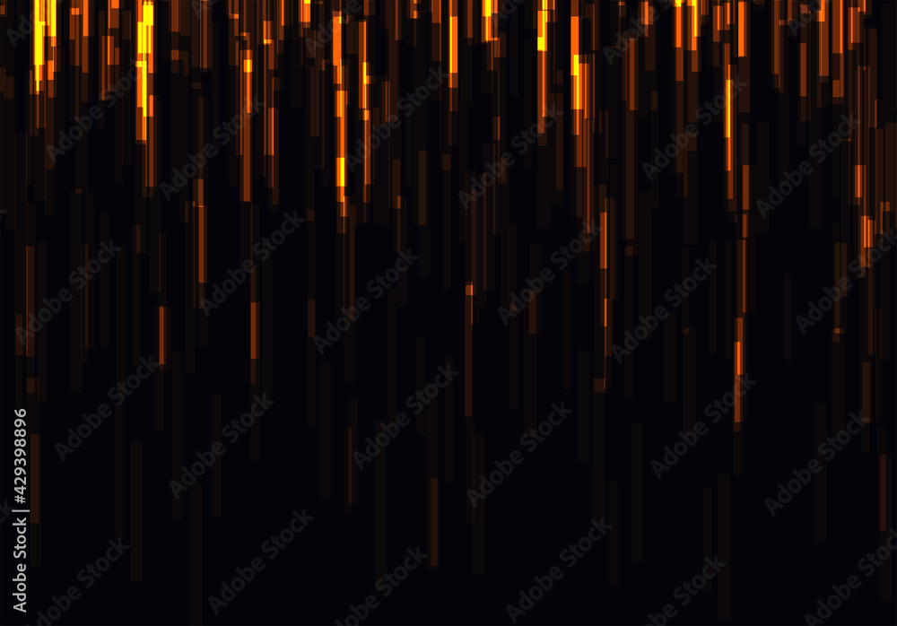 Vector glitch on a black background. Abstract texture. Vector glitch on a black background. Abstract texture.