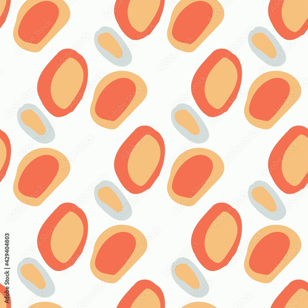 Tile seamless pattern design. With colourful motifs background. Tile seamless pattern design. With colourful motifs background.