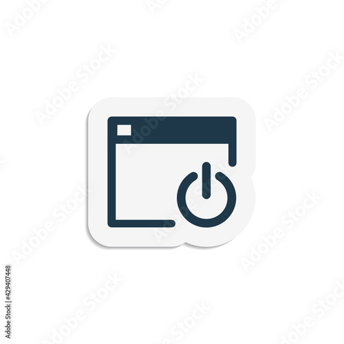 Site Power - Sticker