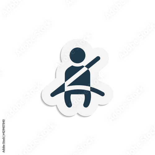 Seatbelt - Sticker