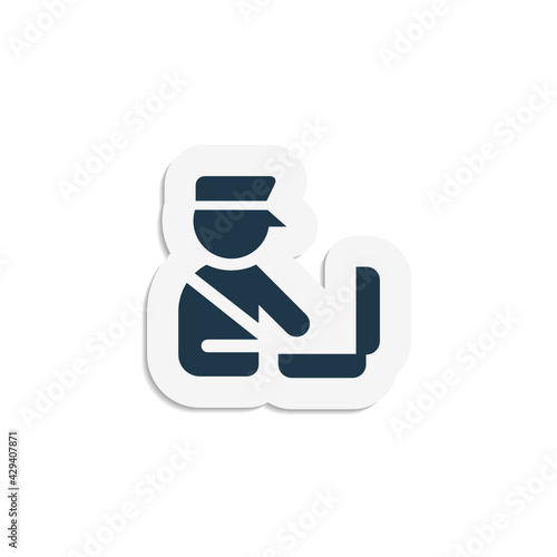 Customs - Sticker