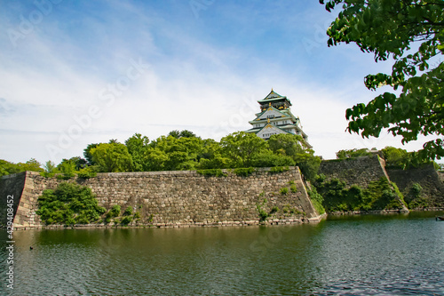 緑豊かな夏の大阪城