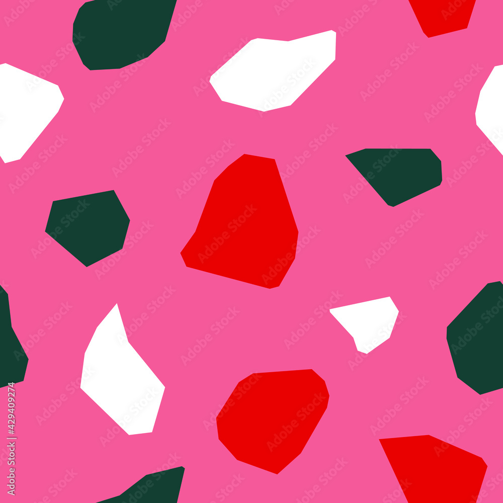 Terrazzo flooring vector seamless pattern. Classic venetian terrazzo style of floor of stone, granite, quartz. Terrazzo flooring vector seamless pattern. Classic venetian terrazzo style of floor of stone, granite, quartz.