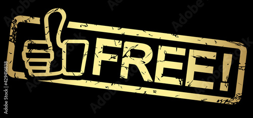 gold stamp FREE!