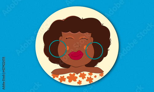 Mujer morena - personaje - Morenita