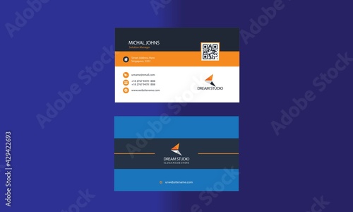 Business and visiting card